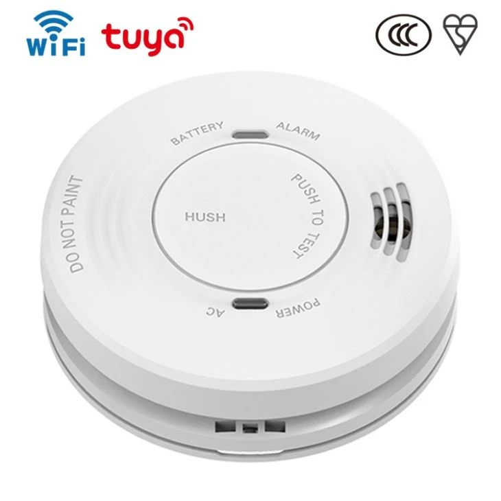 WIFI Hardwired Smoke Alarm Connect TUYA